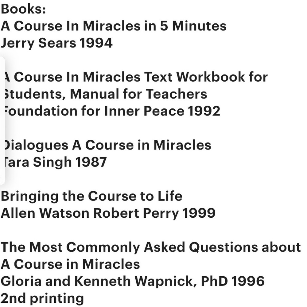 Five (5) Course In Miracles Books - Picture 10 of 10
